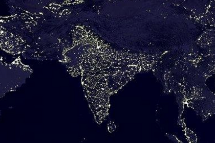This image is a thumbnail representing the article ESA at NXP Technology Days 2025 in India and shows the Indian continent.