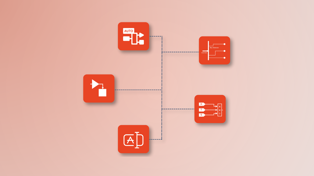 Dies ist ein Bild, das die Funktionen „Auto Layout“ und „Refactoring“ von MES Model & Refactor zeigt.