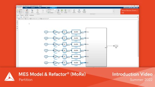 Watch Video Introduction to MoRe Function "Partition".