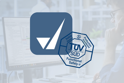 Dieses Bild ist eine Miniaturansicht, die die Zertifizierung und Verifizierung zeigt, die MXAM vom TÜV SÜD erhalten hat.