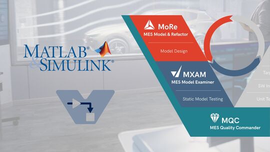 Dieses Bild ist ein Thumbnail, das für den Artikel "Qualitätssicherung für MATLAB Simulink: Bessere Modelle entwickeln, sichere Software schaffen - wie?" verwendet wird.