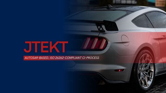 This image is a thumbnail representing the success story for JTEKT Focuses on AUTOSAR-Based, ISO 26262-Compliant Software Development