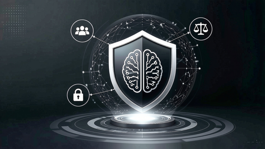 This is a thumbnail showing an AI generated illustration related to the training topic "AI Safety Compact Training ISO/PAS 8800".